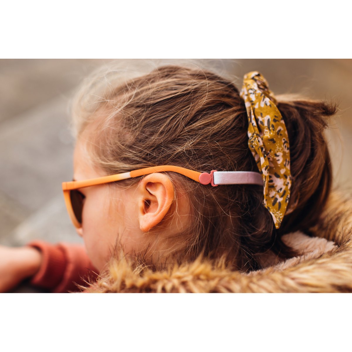 Lunettes de soleil enfant 4-6 ans arc-en-ciel orange, BEABA