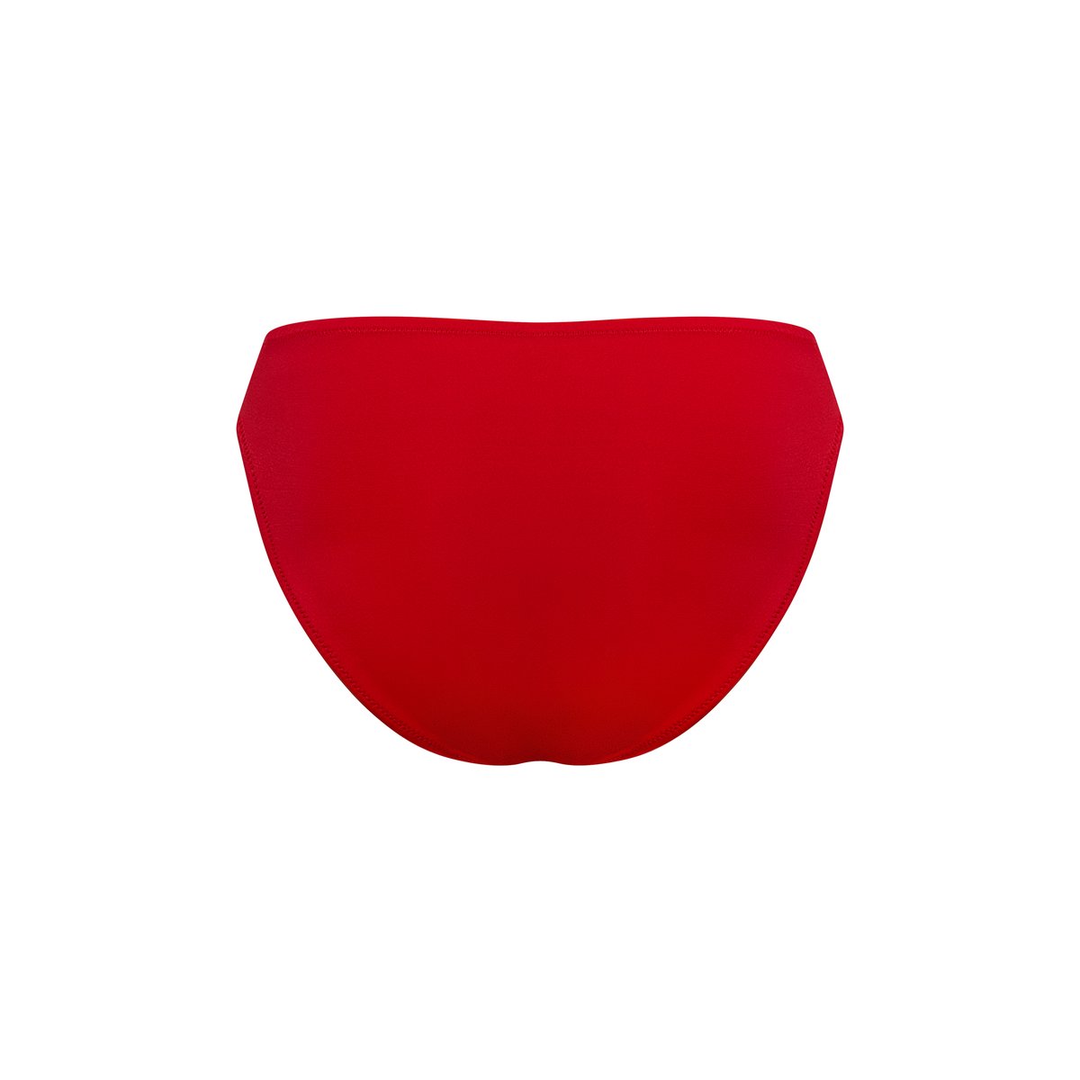 Bas maillot slip de bain taille haute BONDI BEACH rouge, LISCA