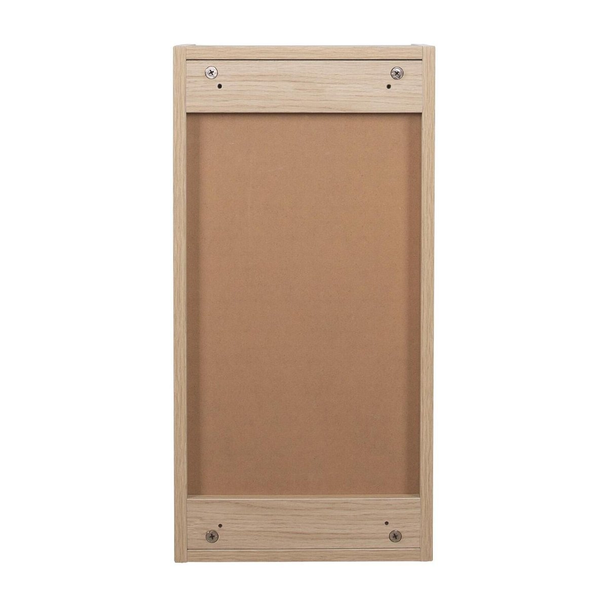 Armoire de toilette 60cm double porte avec miroirs WILL décor chêne, MOB IN