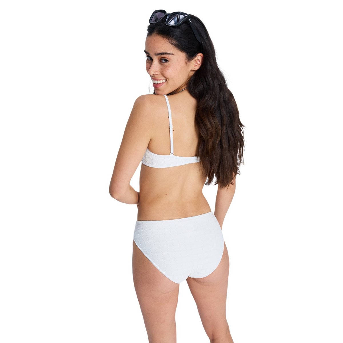 Bas de maillot de bain culotte bikini Shorty. blanc coconut milk, ROXY