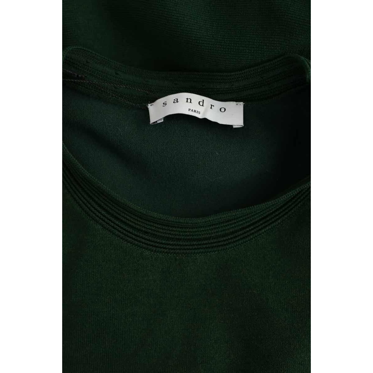 Robe - Très Bon État vert, SANDRO
