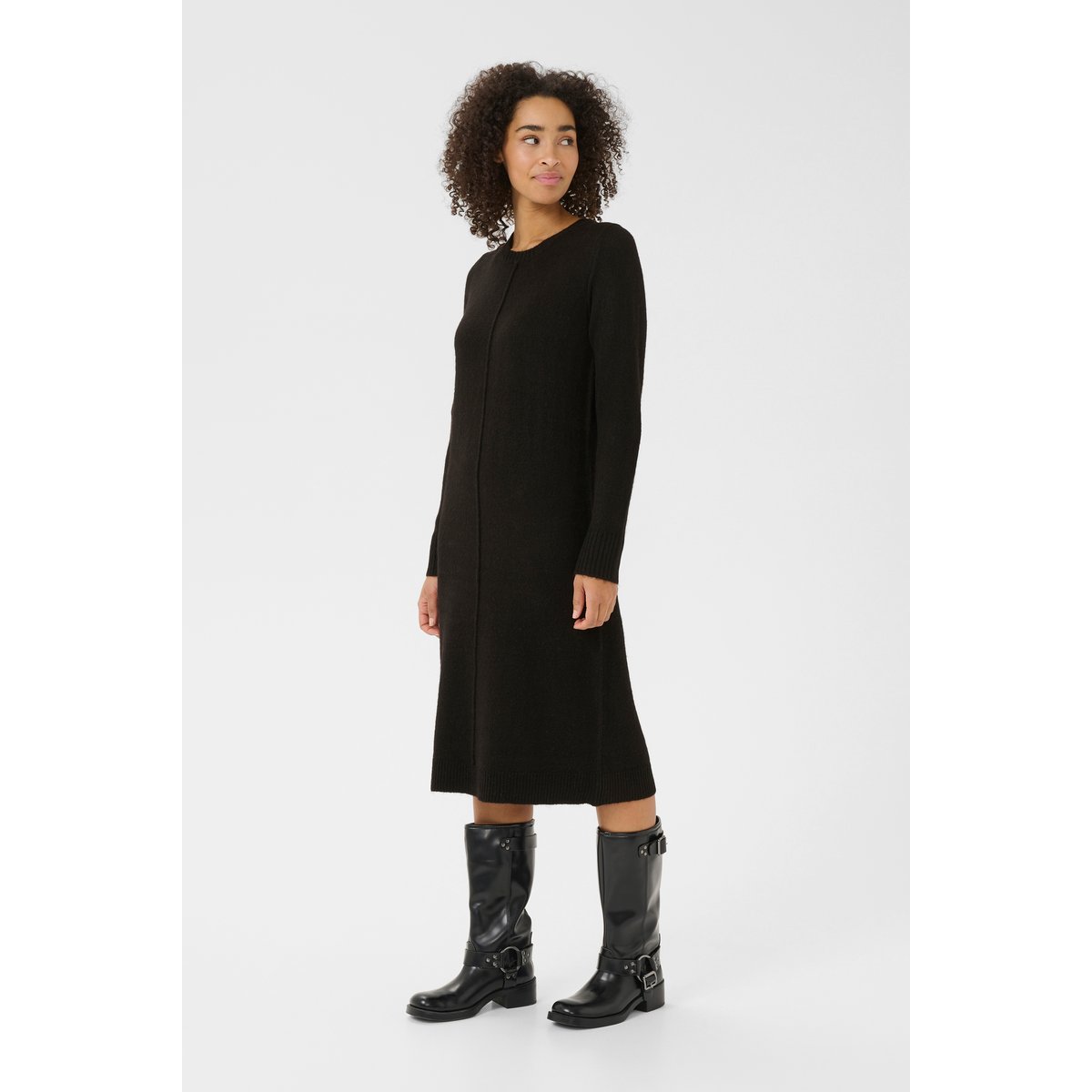 Robe noir black deep, KAFFE