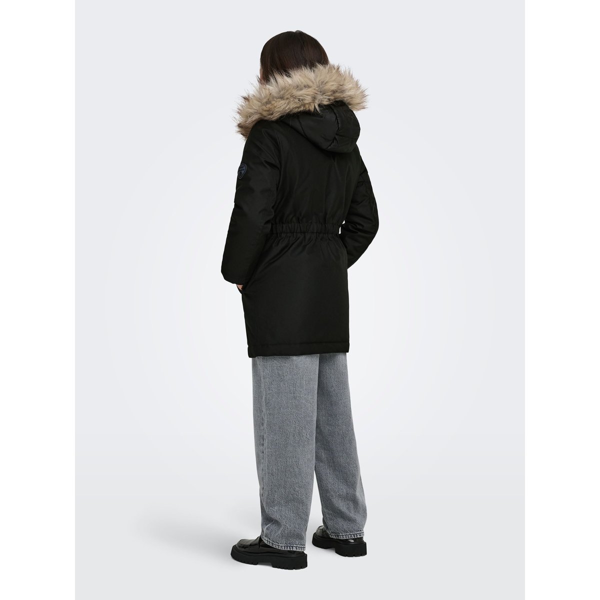 Parka Longue black 1, KIDS ONLY