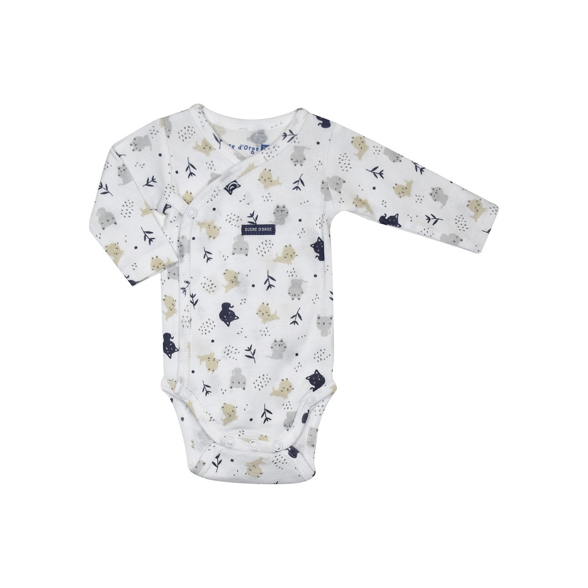 Trousseau naissance faustin blanc, SUCRE D'ORGE