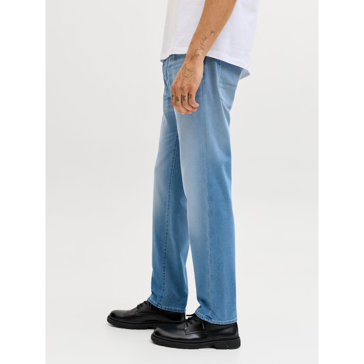 Jean Coupe Tapered blue denim, JACK & JONES