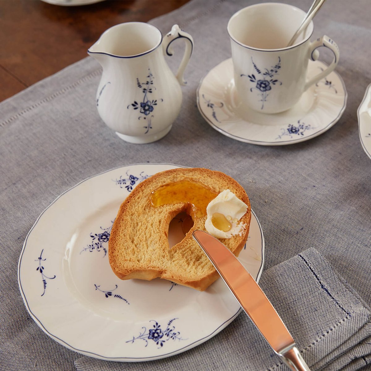 Assiette À Pain VIEUX LUXEMBOURG blanc, VILLEROY & BOCH