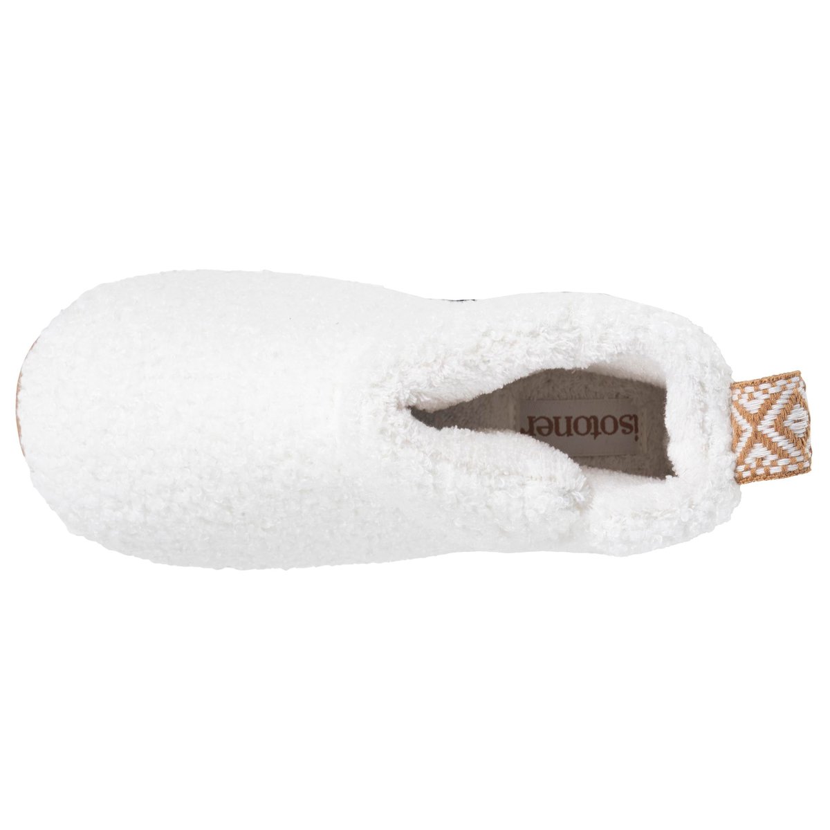 Chaussons Bottillons blanc, ISOTONER