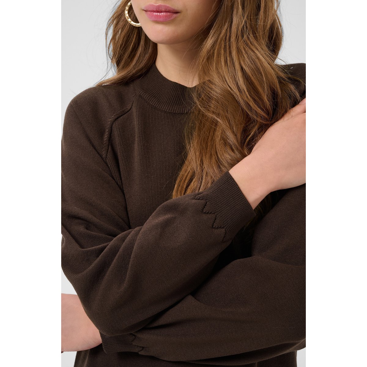 Robe marron java, CREAM