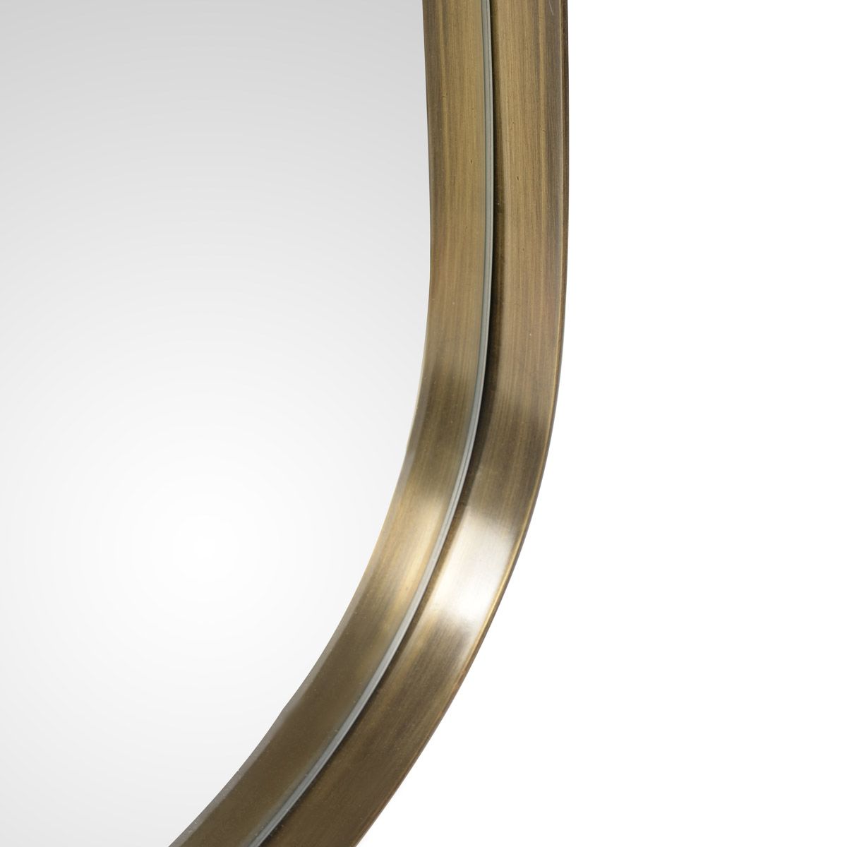 Miroir laiton GM gris argent, ZAGO