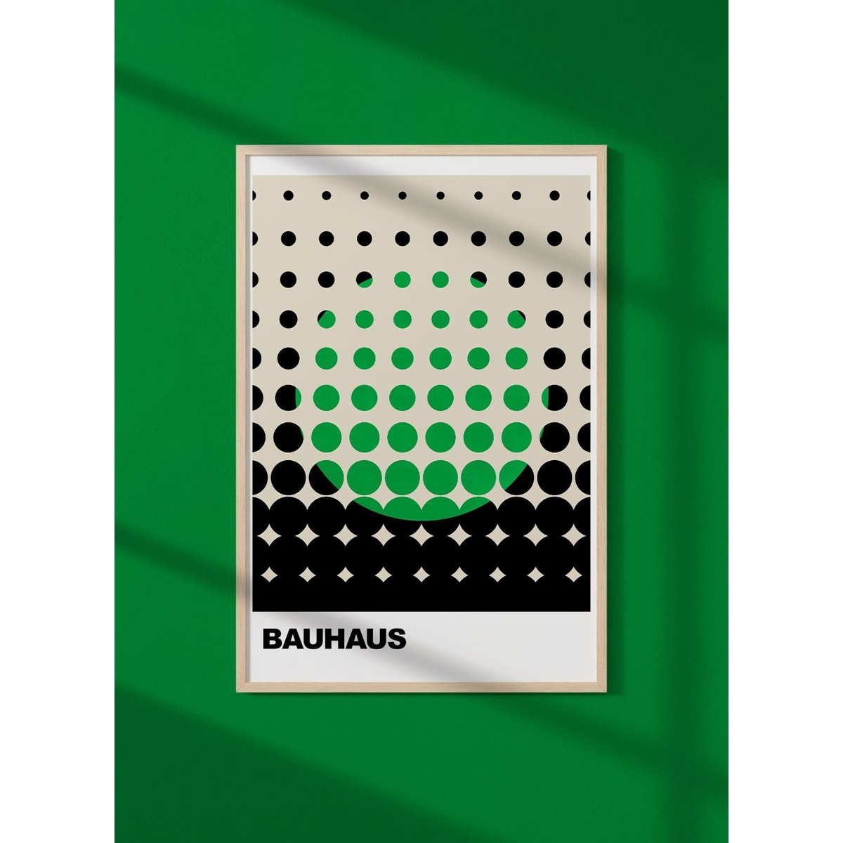 Affiche Bauhaus 44 blanc, L'AFFICHERIE