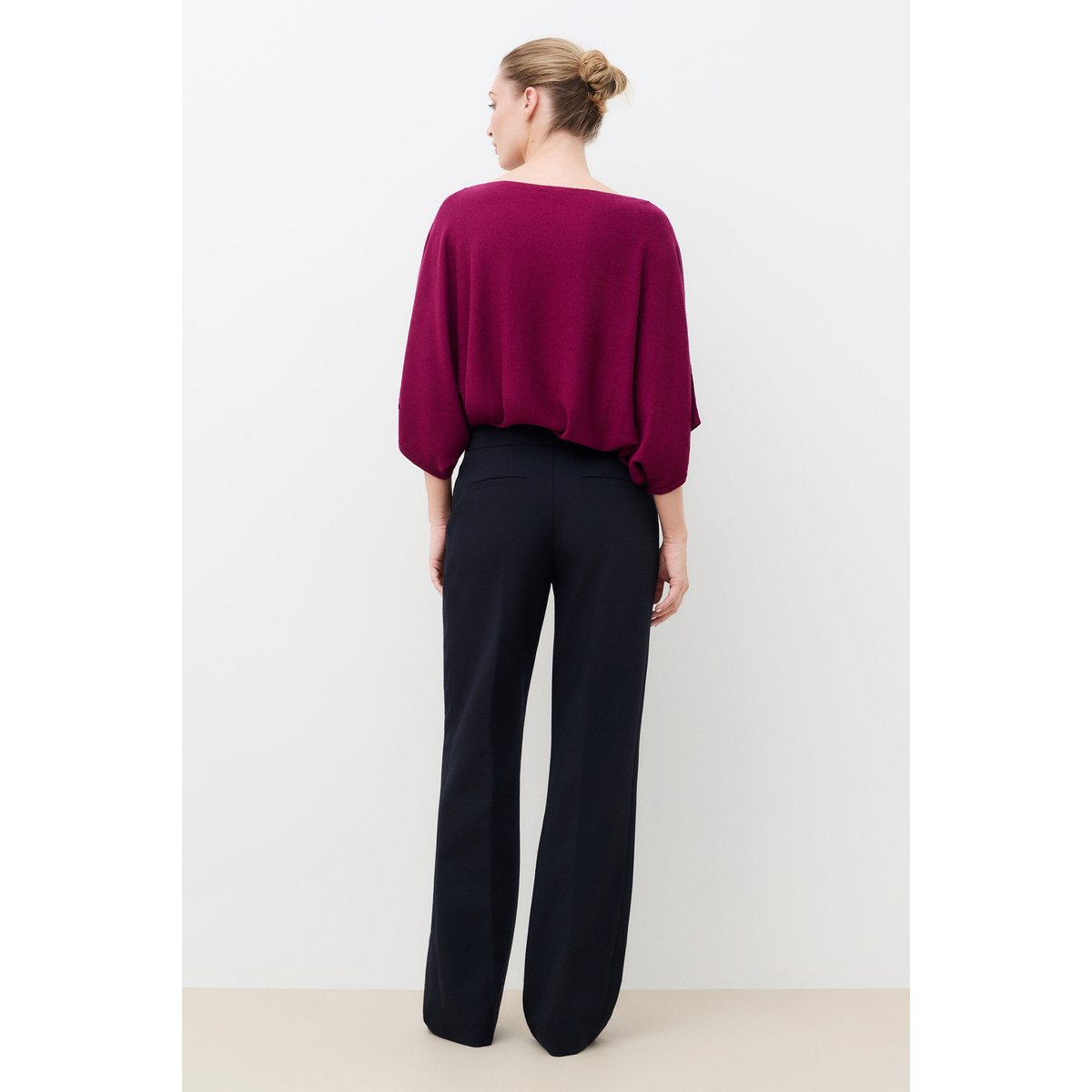 Pantalon droit workwear PARISTIDE bleu marine, CAROLL
