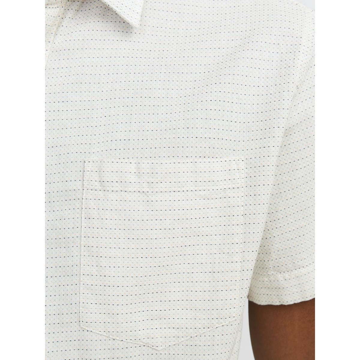 Chemisette imprimée ecru, JACK & JONES