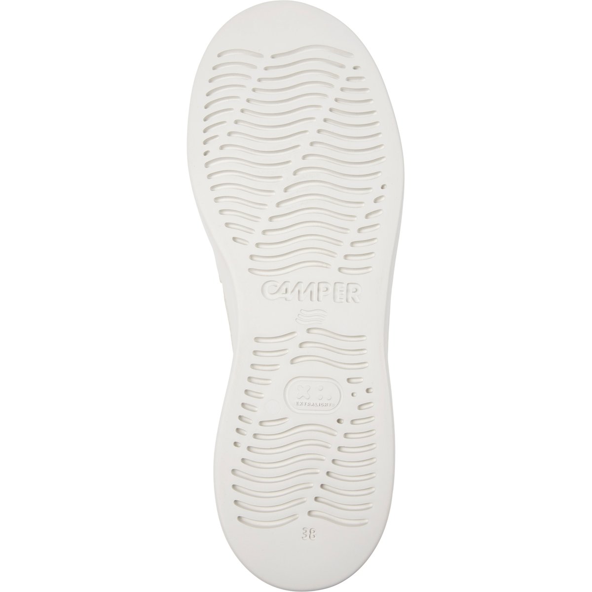 Baskets Cuir G3D RUNNER UP TWINS blanc bleu, CAMPER