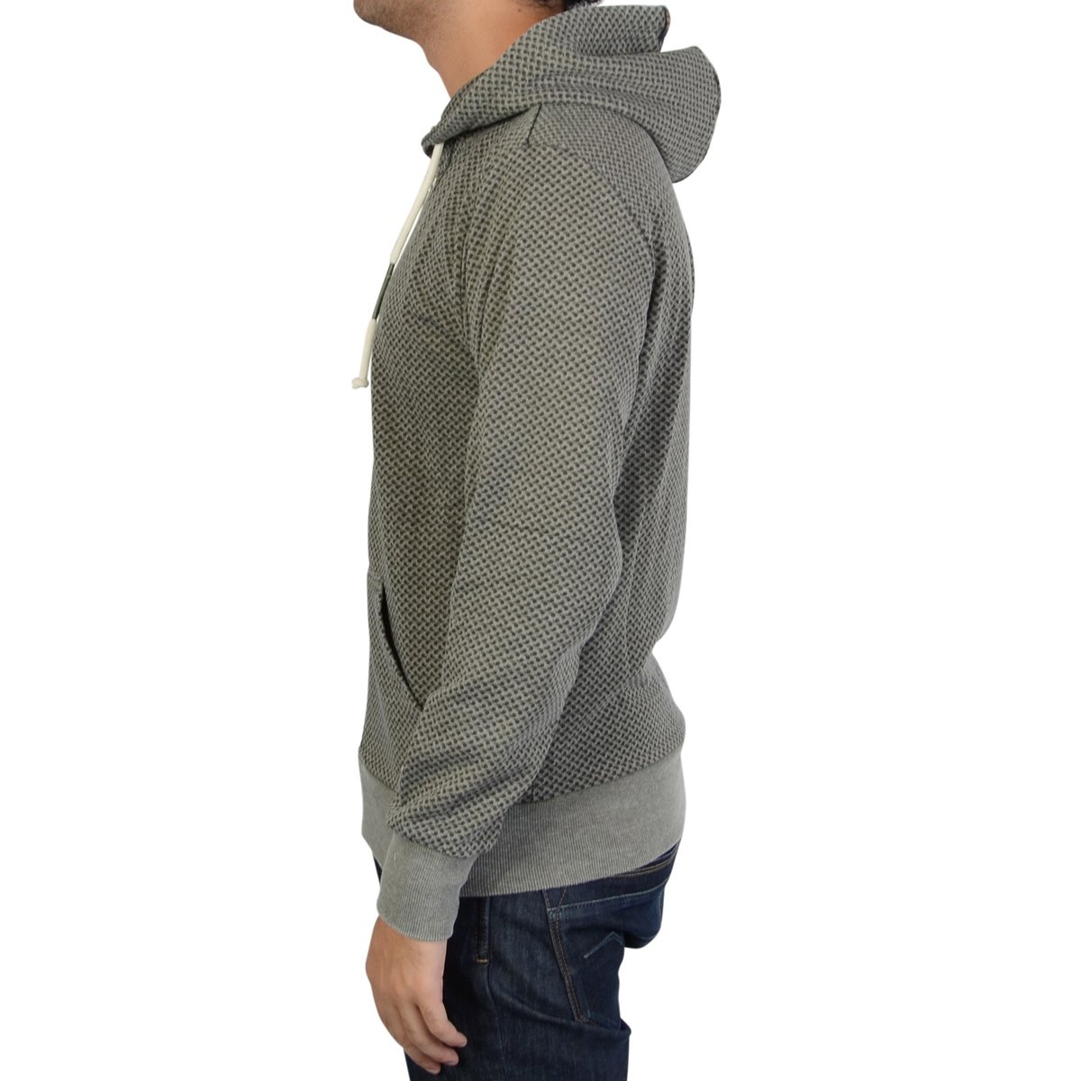 Sweat Capuche Fede2-fbp gris, TREZ