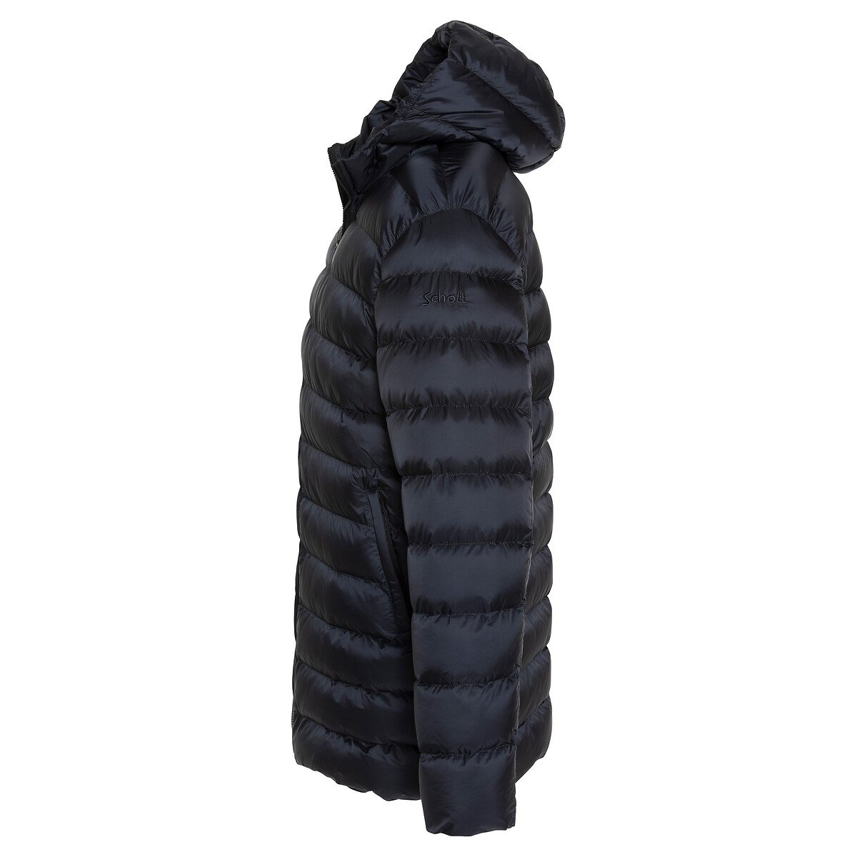 Parka longue chaude 3 en 1, à capuche, CANTON marine/beige, SCHOTT