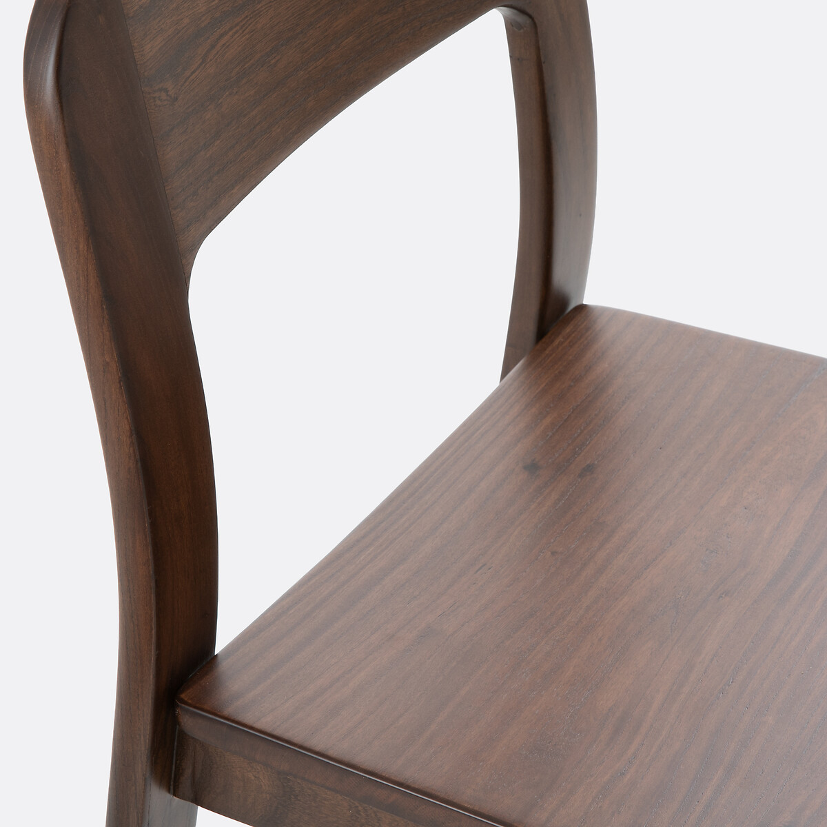 Chaise teintée noyer, Talet teinté coloris noyer, LA REDOUTE INTERIEURS
