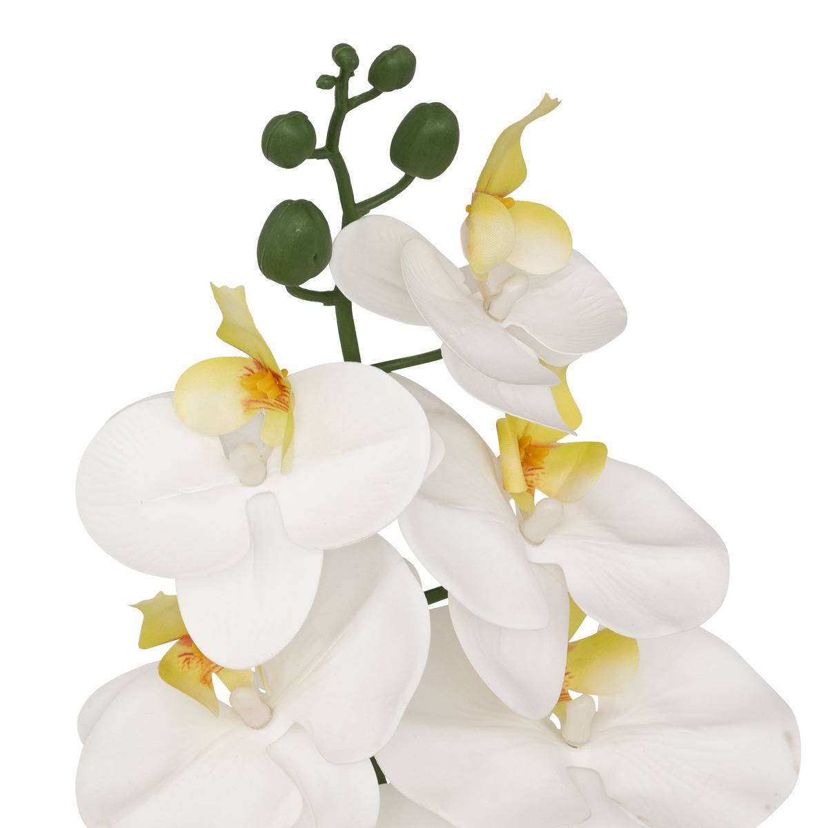 Tige d'orchidée artificielle GISELE rose, ATMOSPHERA