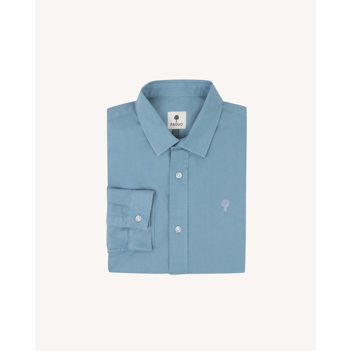 Chemise IRATY bleu moyen, FAGUO