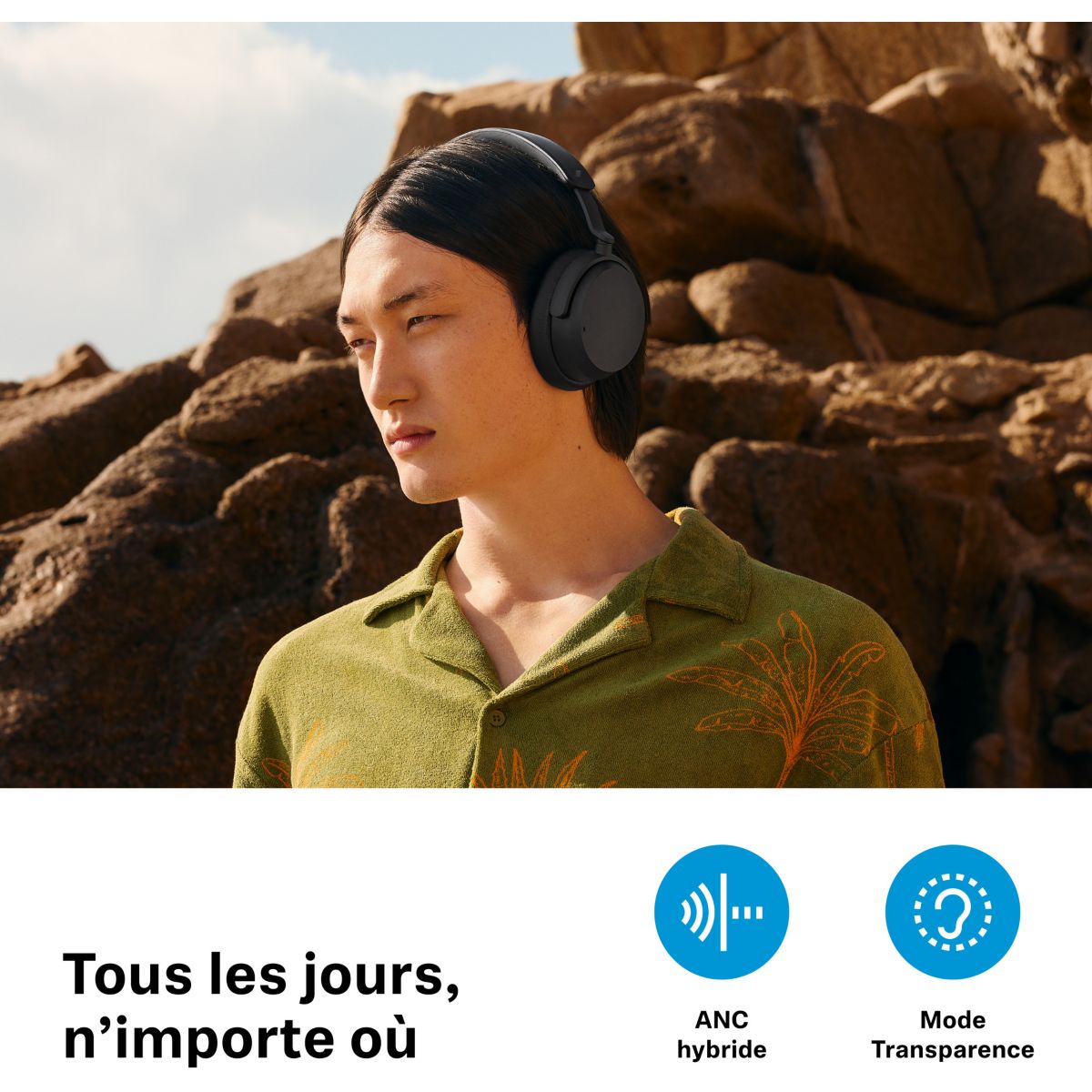 Casque Accentum Wireless Bleu noir et bleu, SENNHEISER