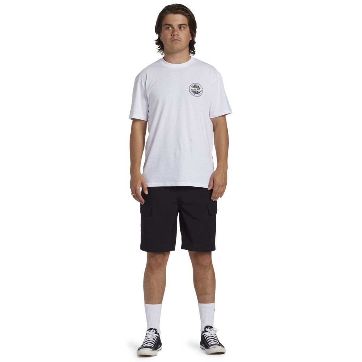 Short SURFTREK TRANSPORT 19" noir black, BILLABONG