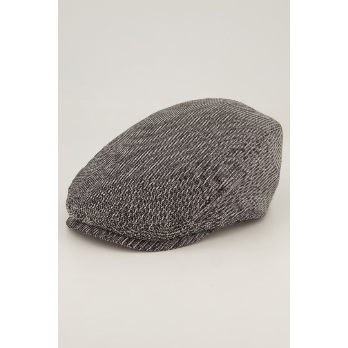 Casquette à visière, mélange coton-lin anthracite, JP1880