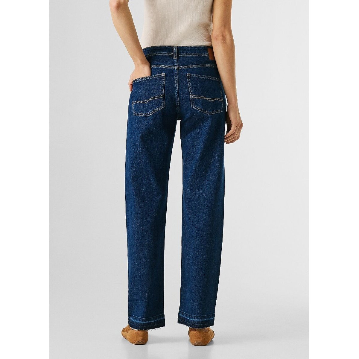 Jean droit taille standard, Arrow dark enzyme, PEPE JEANS