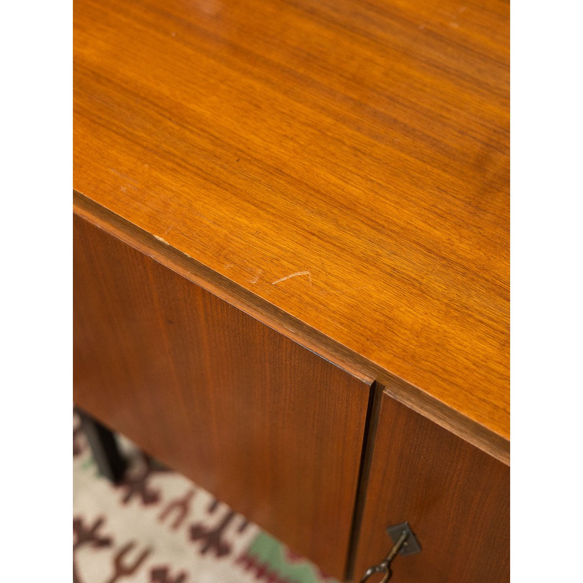 Enfilade scandinave Margaret N°496 - Bon état bois foncé, DEBONGOUT
