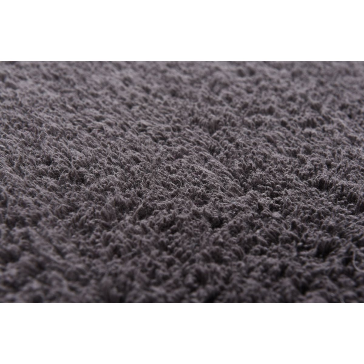 Tapis de bain lavable doux - COTTON DOUBLE anthracite, TOM TAILOR