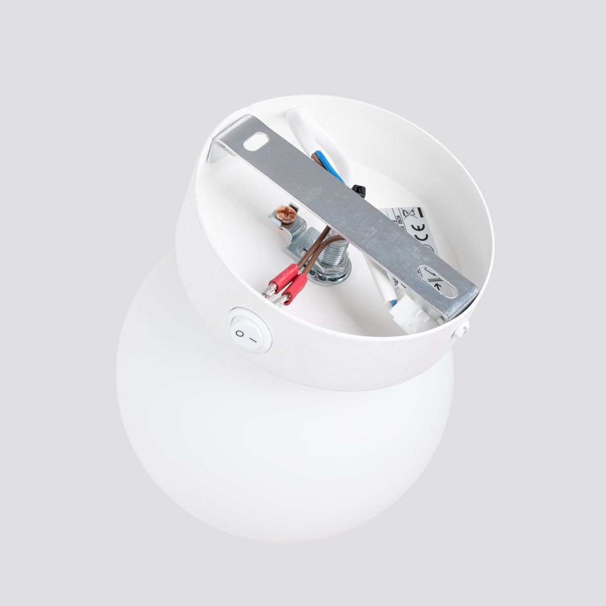 Applique Acier Blanc G9 1 Yoli blanc, EDEN