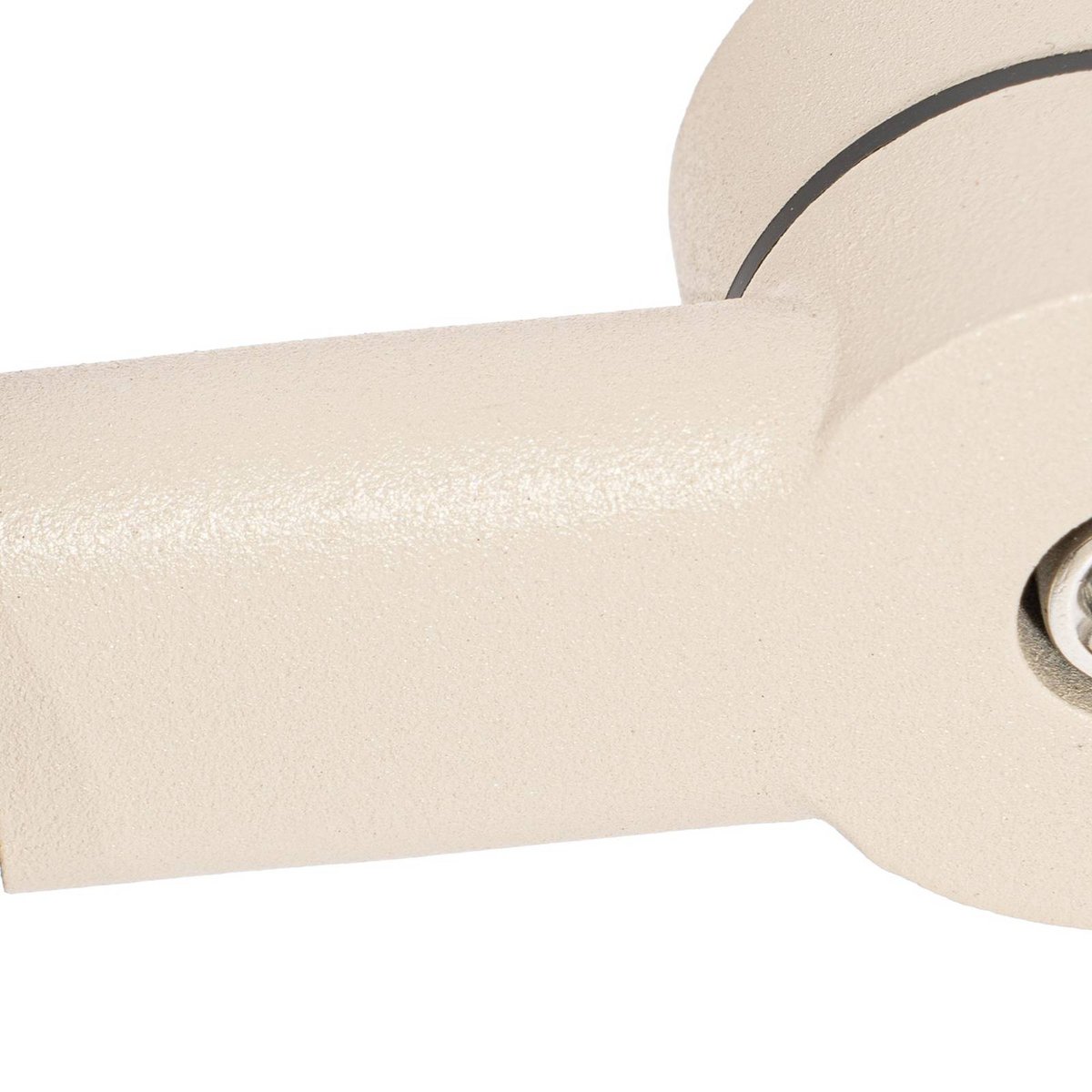Lampe à poser en métal moderne, Silka beige, LUCANDE