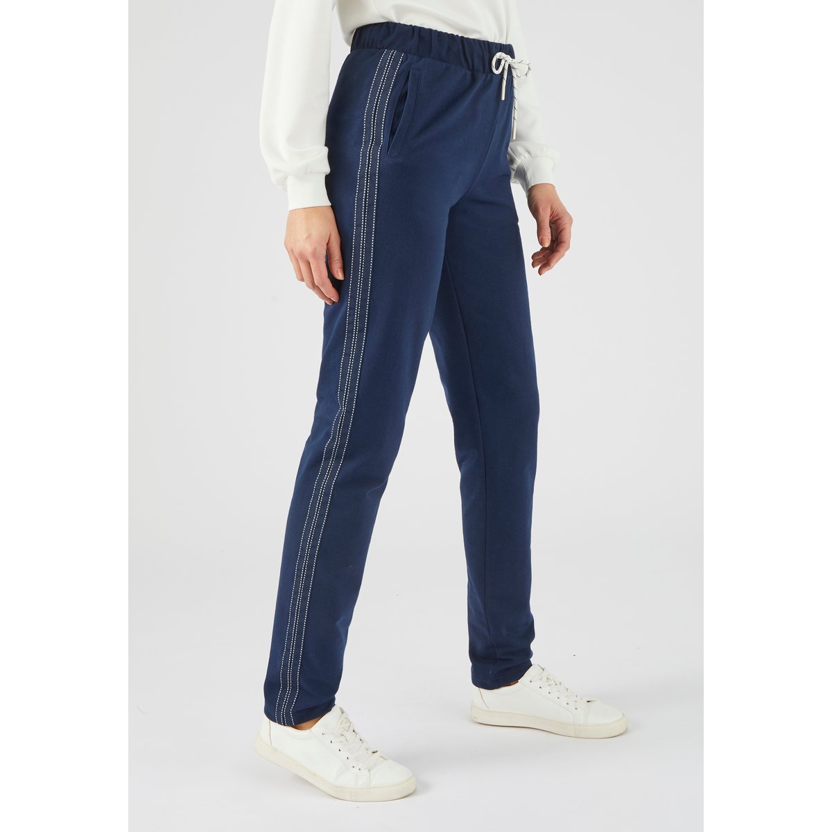 Pantalon de jogging bleu marine, DAMART