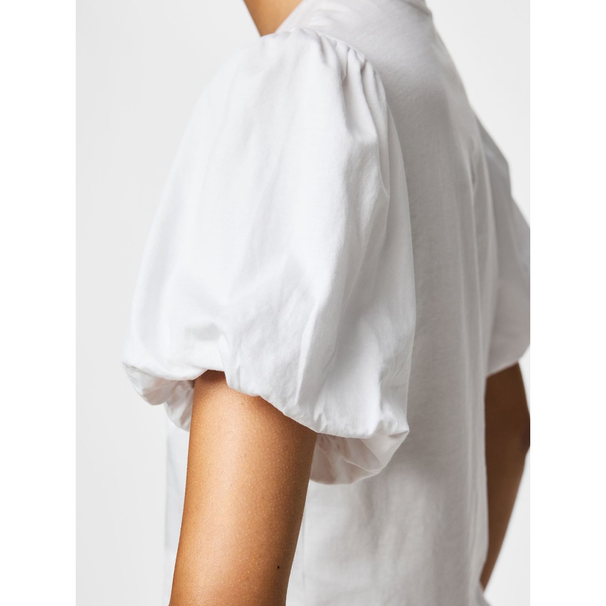 T-Shirt bright white, PIECES