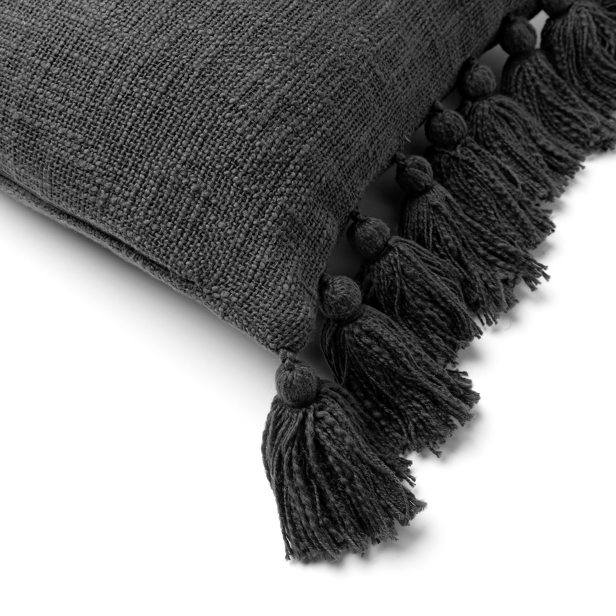 Housse de coussin Ruby noir, DUTCH DECOR