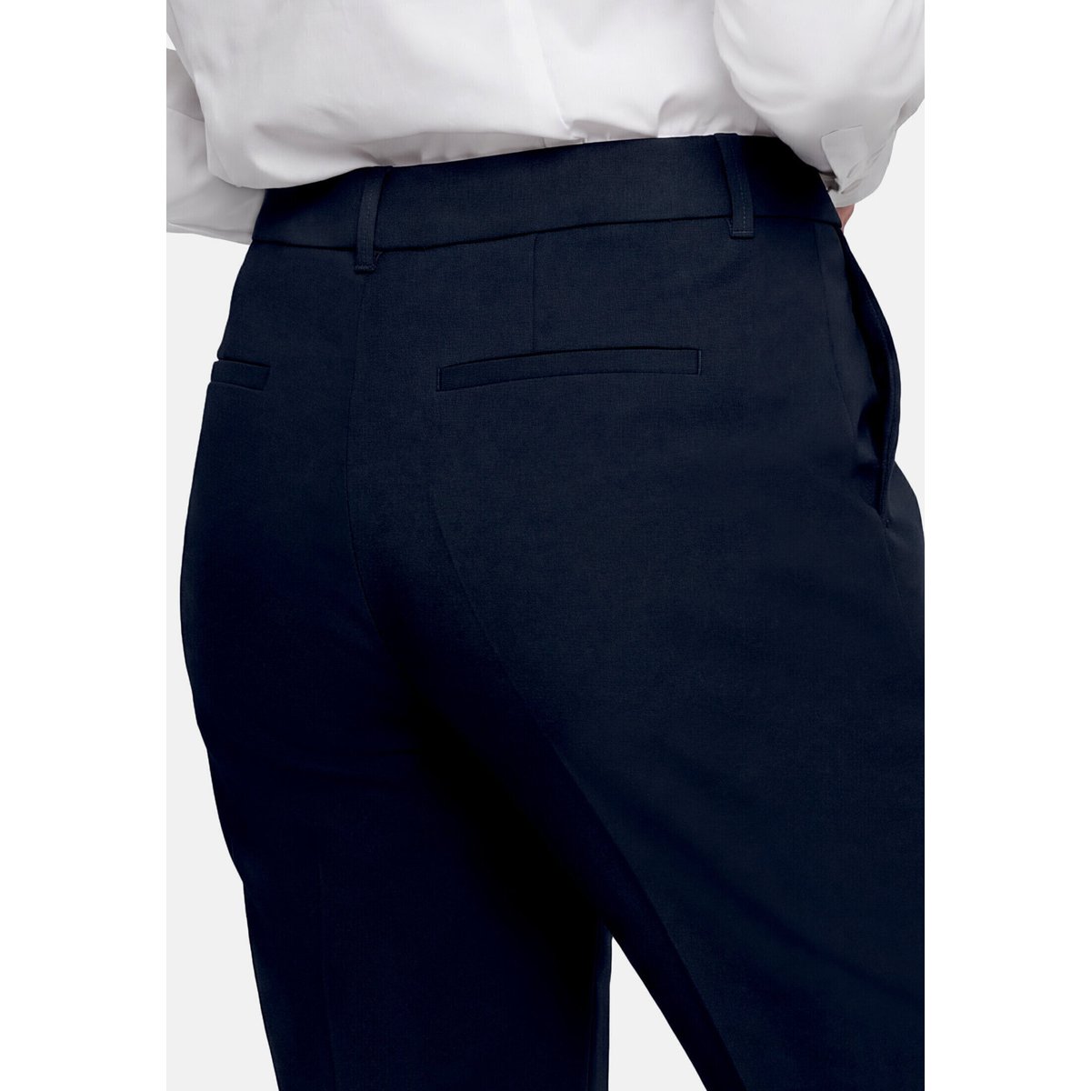 Pantalon business à plis repassés dark sky, BETTY BARCLAY