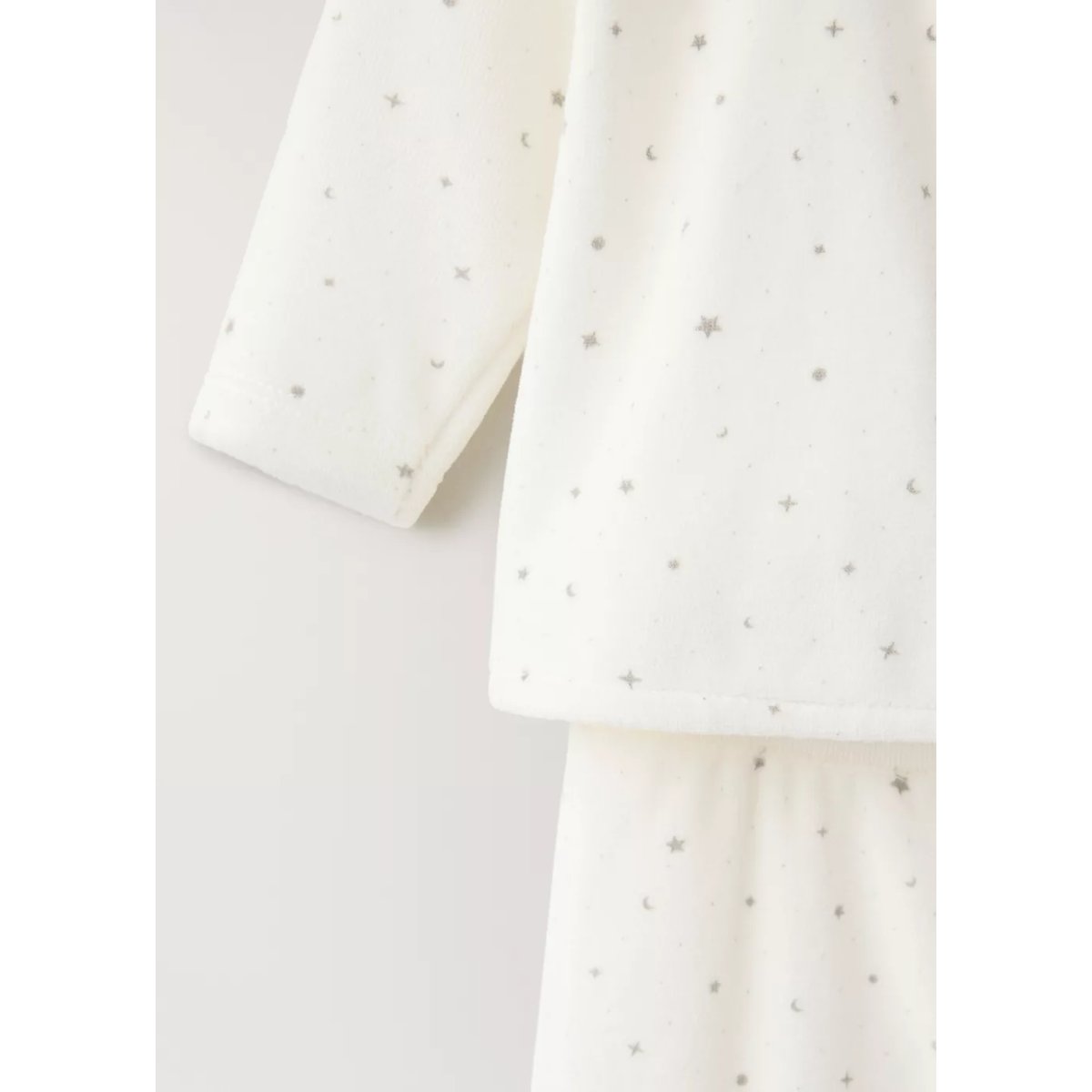 Ensemble pyjama coton blanc cassé, MANGO HOME