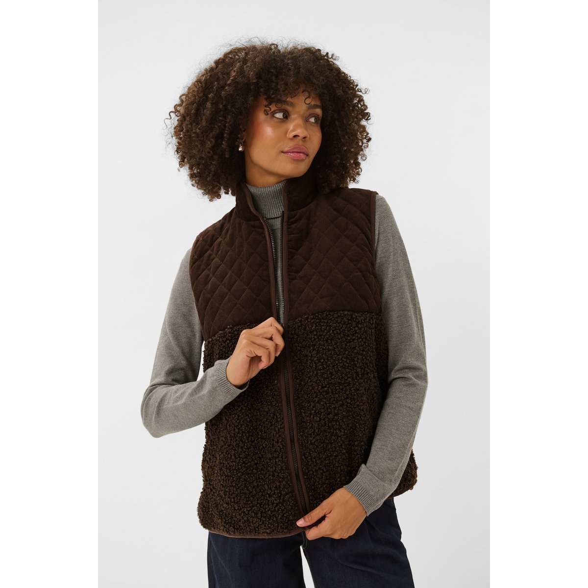 Manteau marron coffee bean, CULTURE