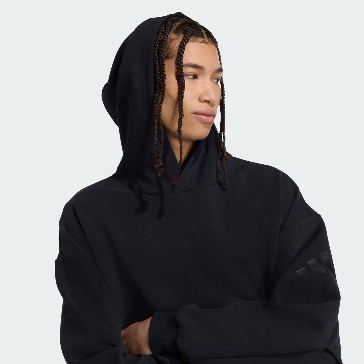 Hoodie Soft Lux Hoodie Soft Lux black, ADIDAS SPORTSWEAR