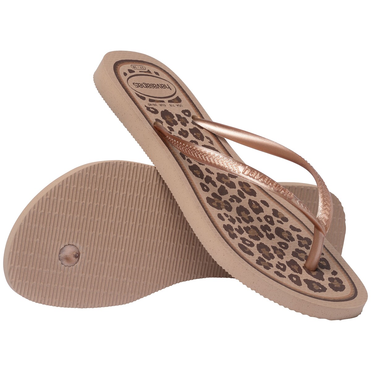 Infradito HAV SLIM ANIMALS leopardata, HAVAIANAS