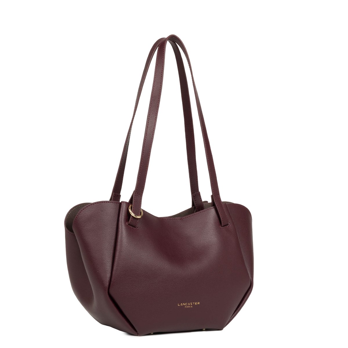 Sac cabas épaule SIERRA HAUS bordeaux foncé, LANCASTER