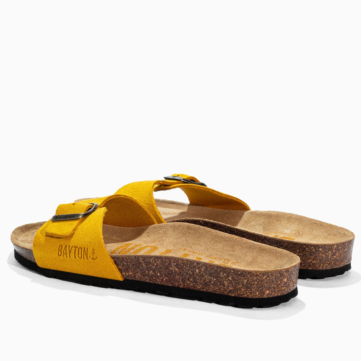 Sandales s ZEPHYR jaune, BAYTON