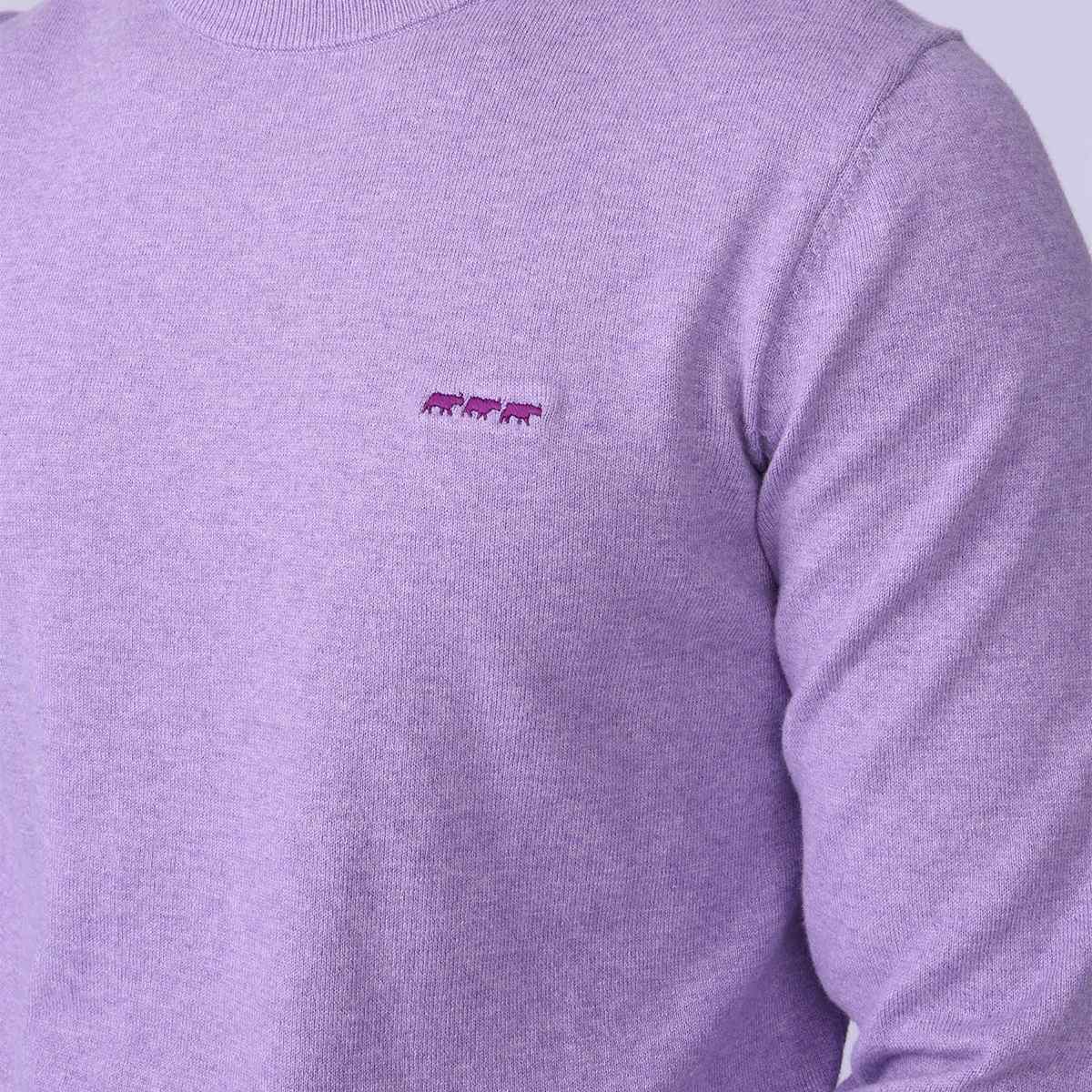 Pull Erwann lilas, MISE AU GREEN