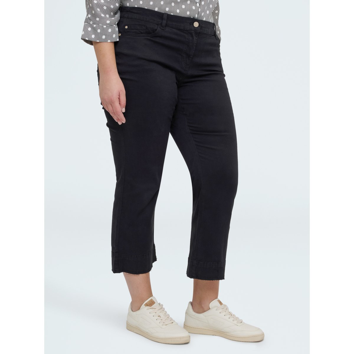Pantalon Kick Flare noir, FIORELLA RUBINO
