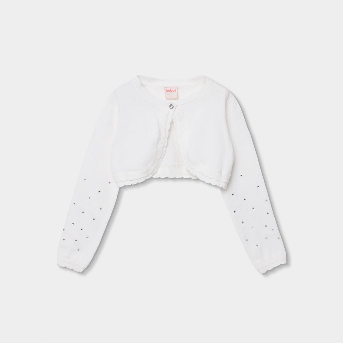 Gilet fille blanc, BOBOLI