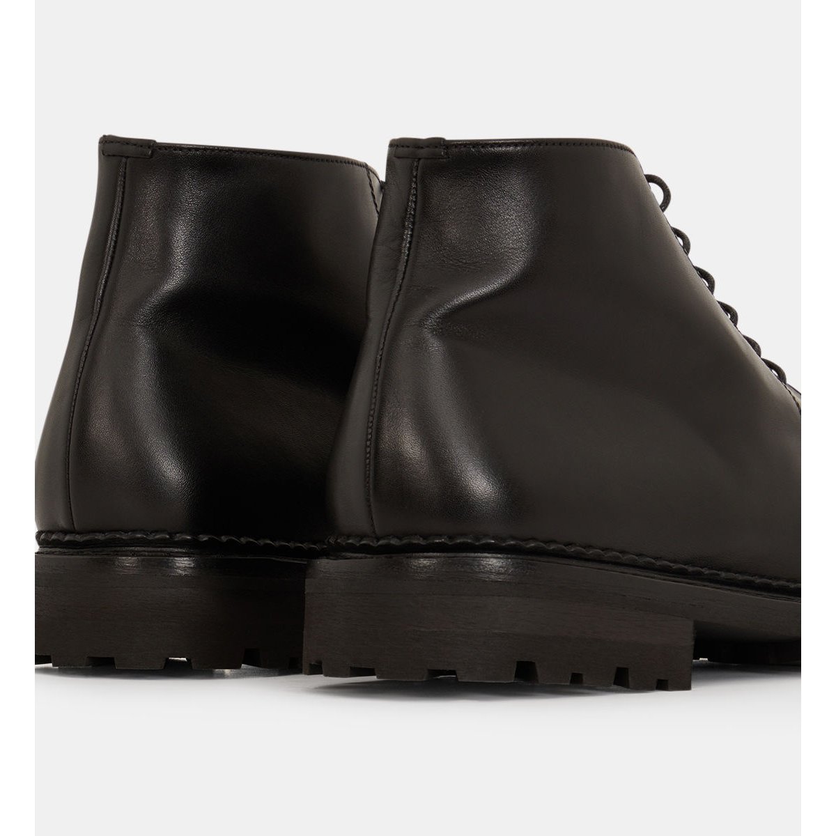 Bottines cuir lisse pigalle noir, COMPTOIR GL