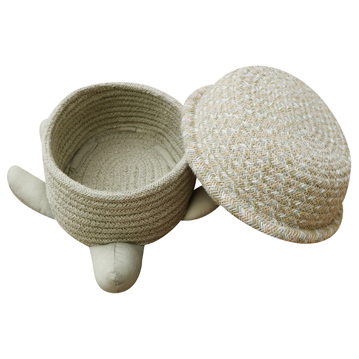 Panier Bébé Tortue – Merveilles de la Mer naturel , vert, LORENA CANALS