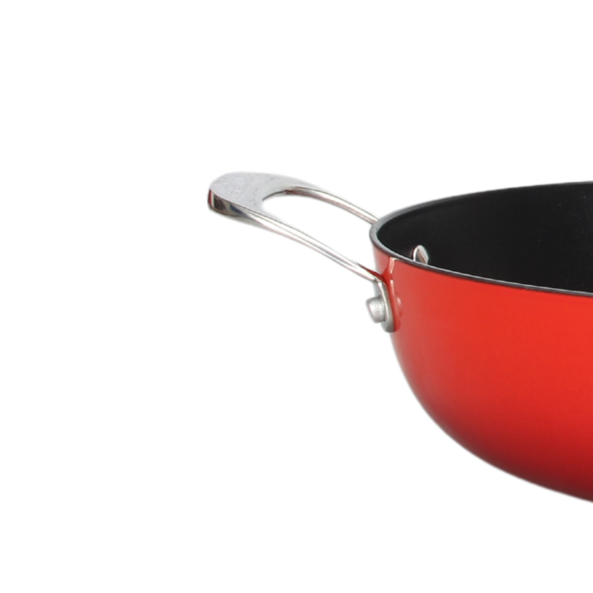 Sautoir 28cm - "Red AirIron" couleur unique, LAGUIOLE CUISSON