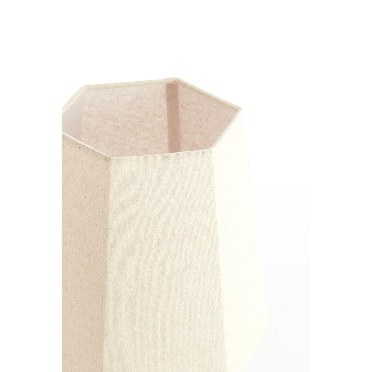 Lampe À Poser Textiles MUSABO naturel, LIGHT & LIVING
