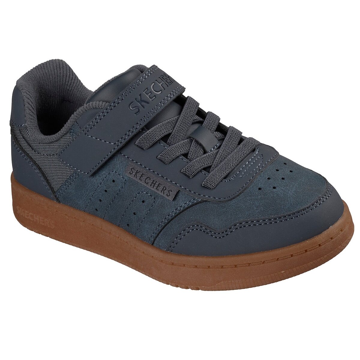 Baskets QUICK STREET - CITY MODE gris charbon, SKECHERS