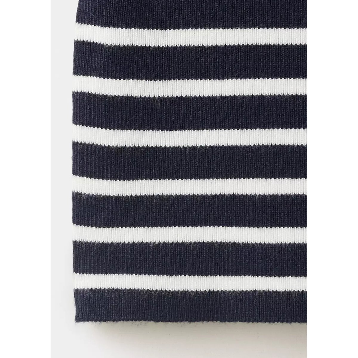 Top rayures col bateau bleu marine, MANGO TEEN