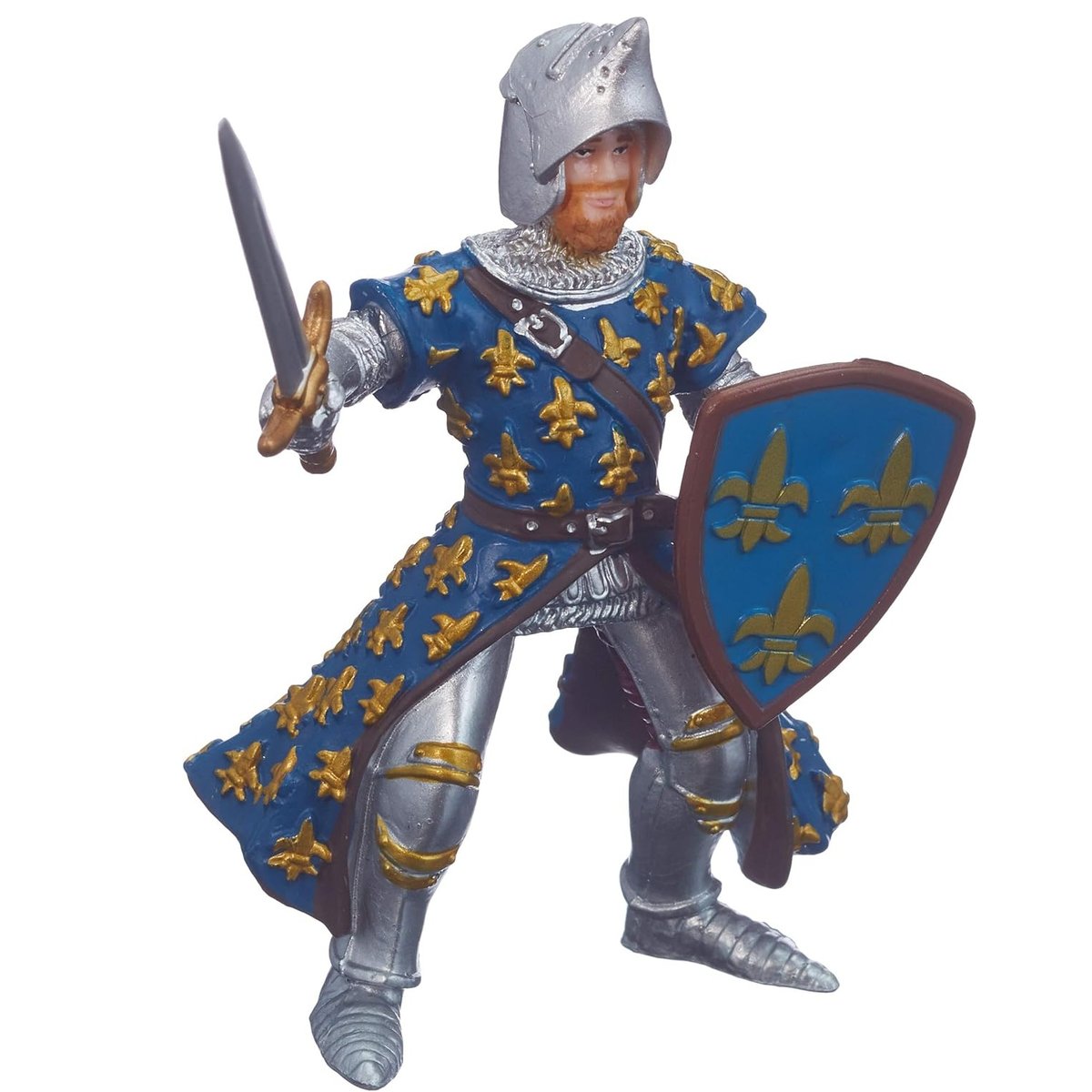 Figurine Prince Philippe bleu bleu, PAPO